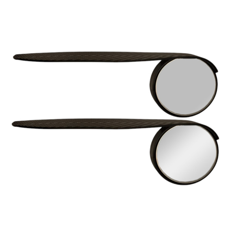 آینه نقطه کور سایه بان دار دو عددی-مشکی