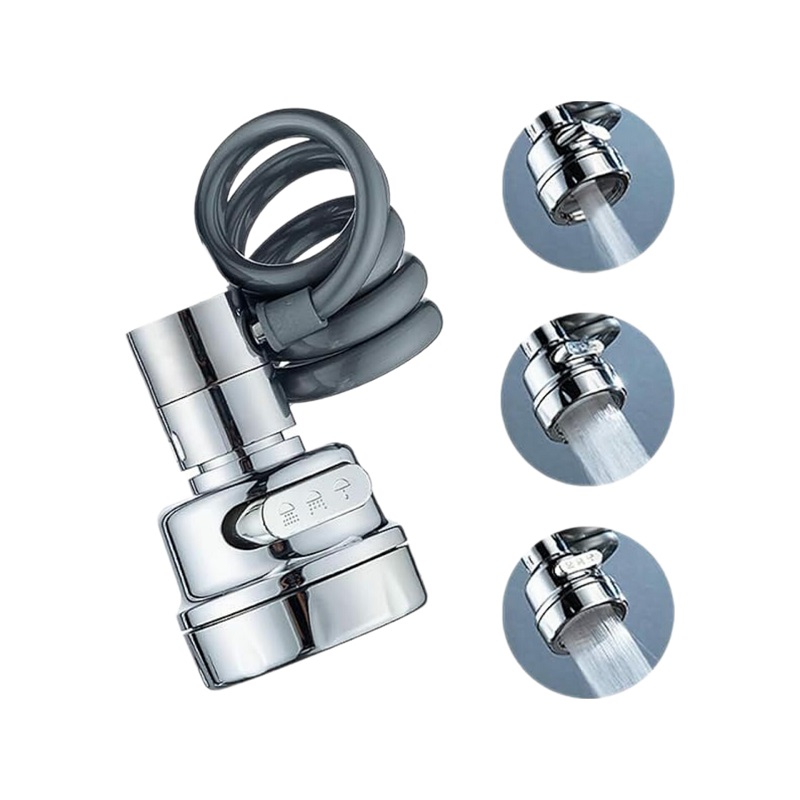 سرشیر ظرفشویی فنری Spring-نقره ای